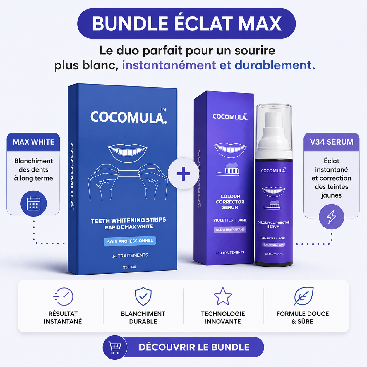 Éclat Instantané | V34 Sérum + MAX